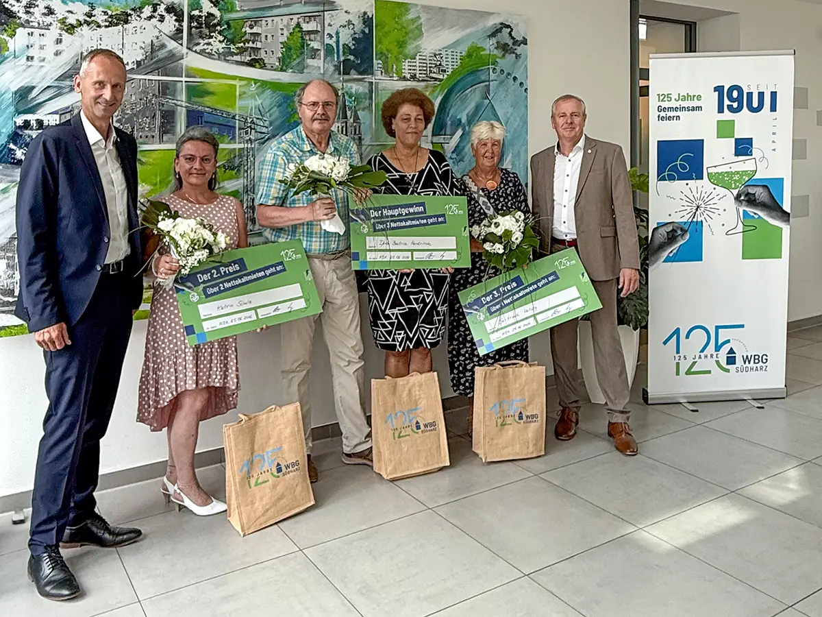 Vorbeikommen und Mieterlass gewinnen
