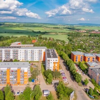 Die Fertigstellung des Quartier in 2021 in Nordhausen Nord