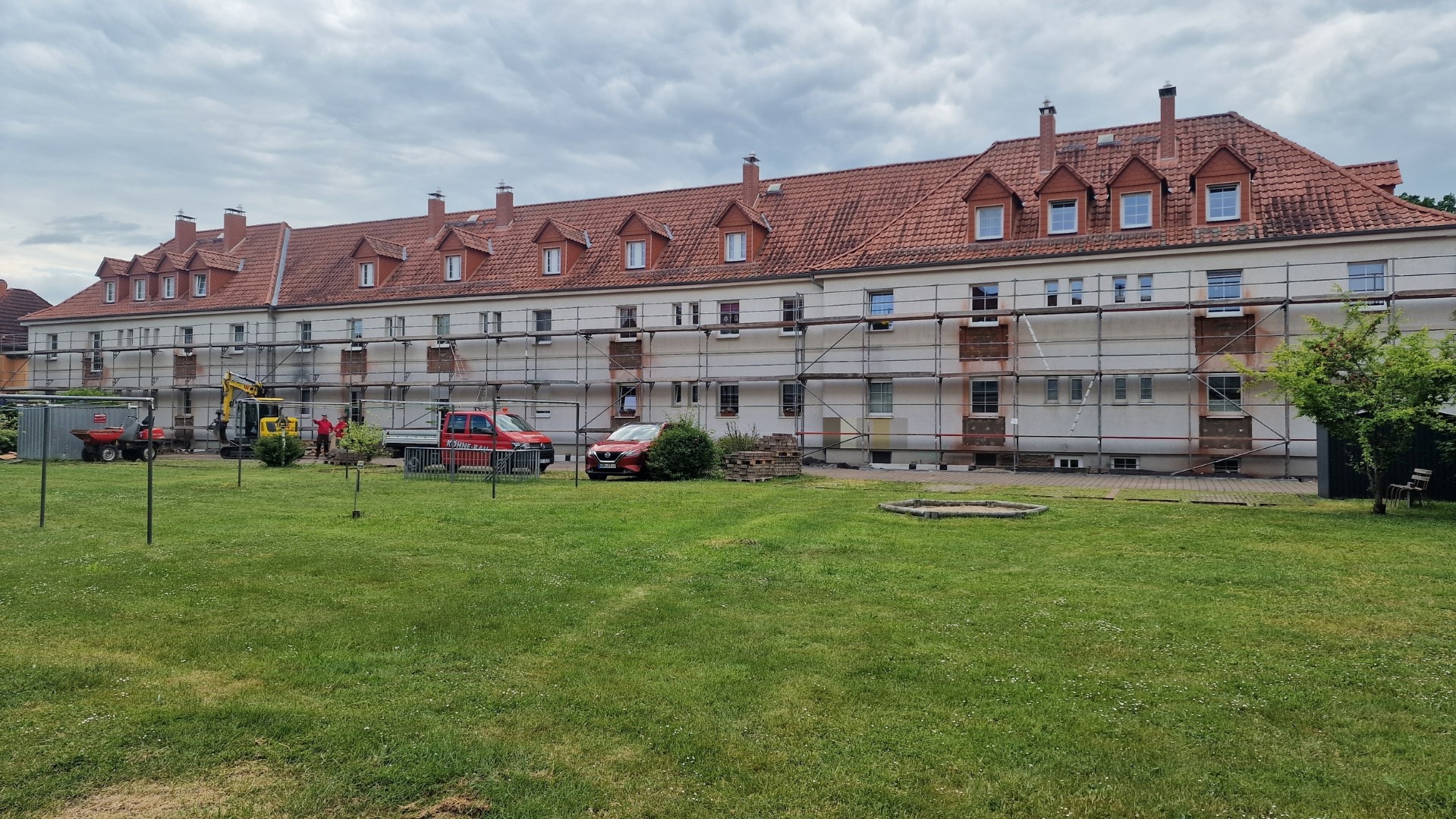 WBG Südharz steigert Wohnqualität: Balkonanbau und Fassadensanierung in der Nordhäuser Unterstadt