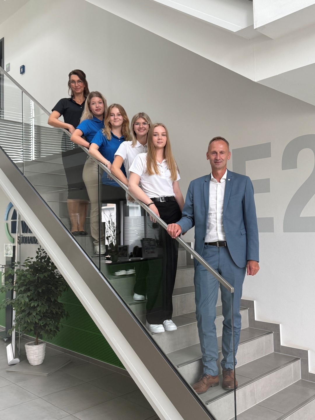 WBG Südharz begrüßt vier neue Auszubildende zur Immobilienkauffrau